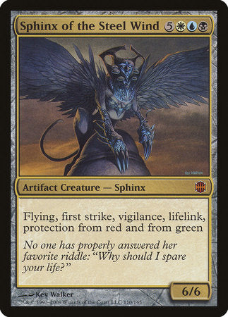 Sphinx of the Steel Wind [Alara Reborn] | The Time Vault CA