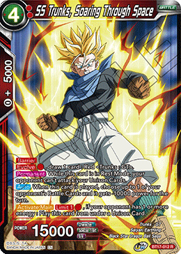 SS Trunks, Soaring Through Space (BT17-012) [Ultimate Squad] | The Time Vault CA