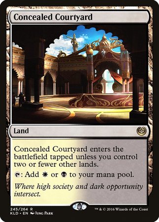 Concealed Courtyard [Kaladesh] | The Time Vault CA