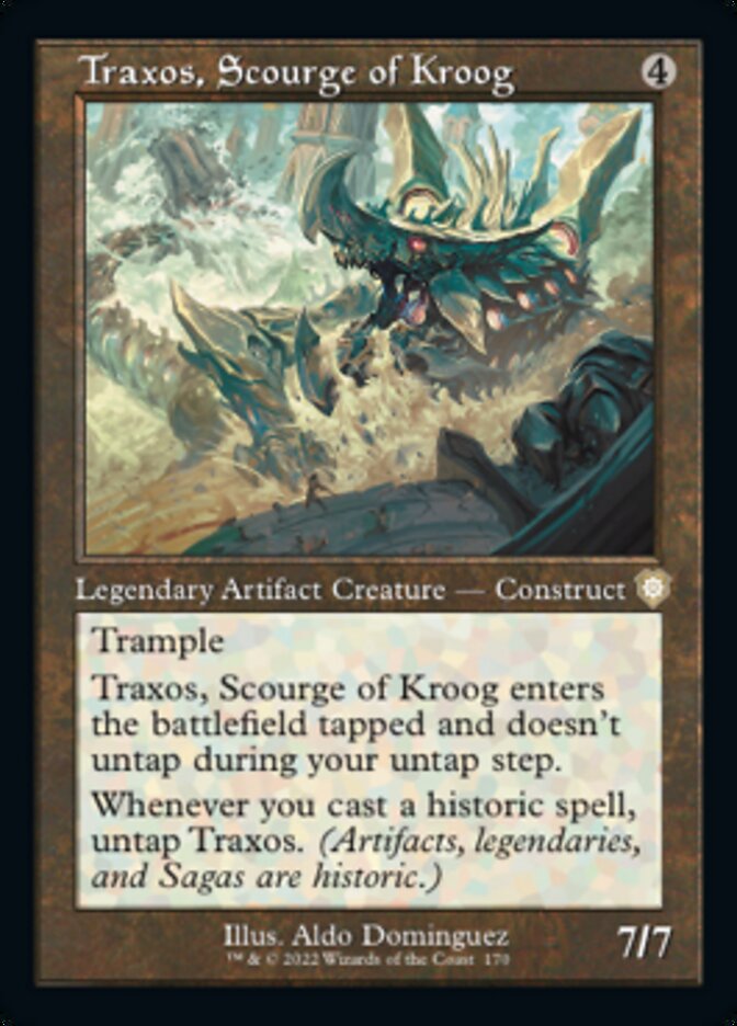 Traxos, Scourge of Kroog (Retro) [The Brothers' War Commander] | The Time Vault CA