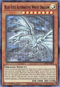 Blue-Eyes Alternative White Dragon (Blue) [LDS2-EN008] Ultra Rare | The Time Vault CA