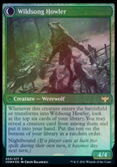 Howlpack Piper // Wildsong Howler [Innistrad: Crimson Vow Prerelease Promos] | The Time Vault CA