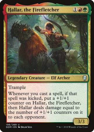 Hallar, the Firefletcher [Dominaria] | The Time Vault CA