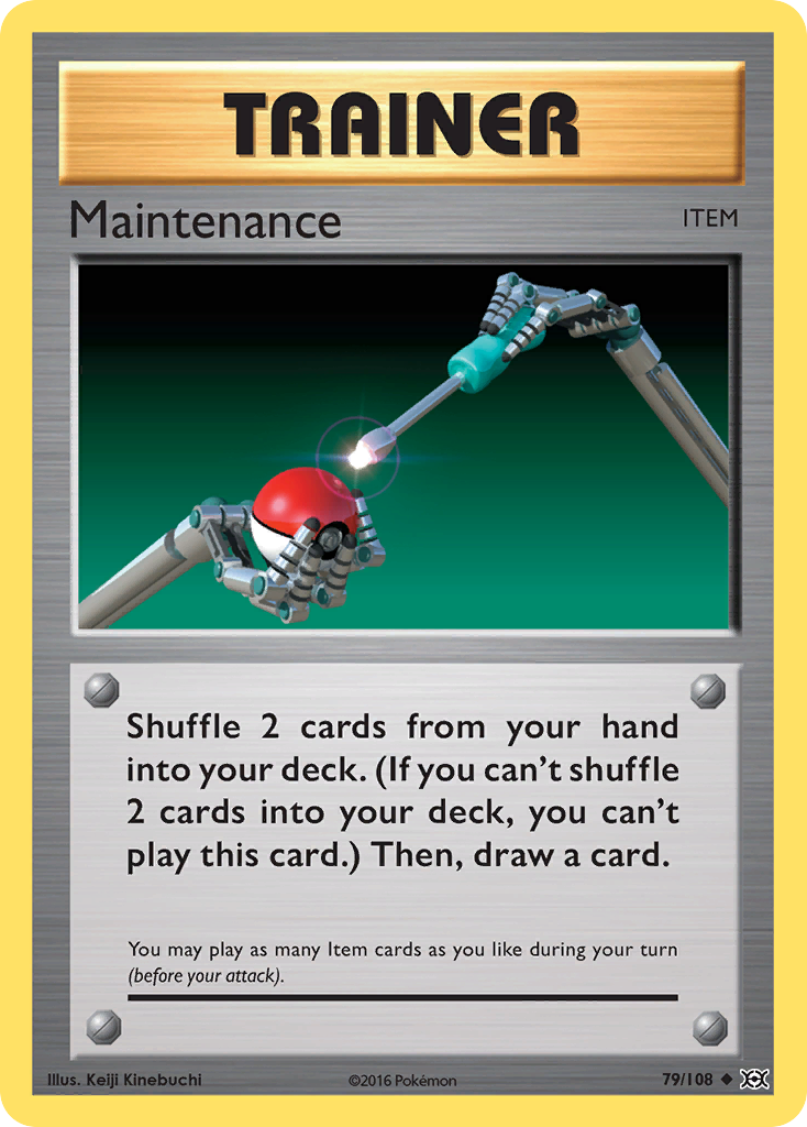 Maintenance (79/108) [XY: Evolutions] | The Time Vault CA