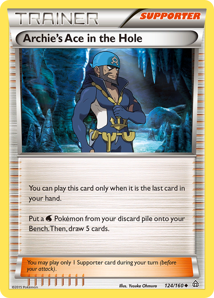 Archie's Ace in the Hole (124/160) [XY: Primal Clash] | The Time Vault CA