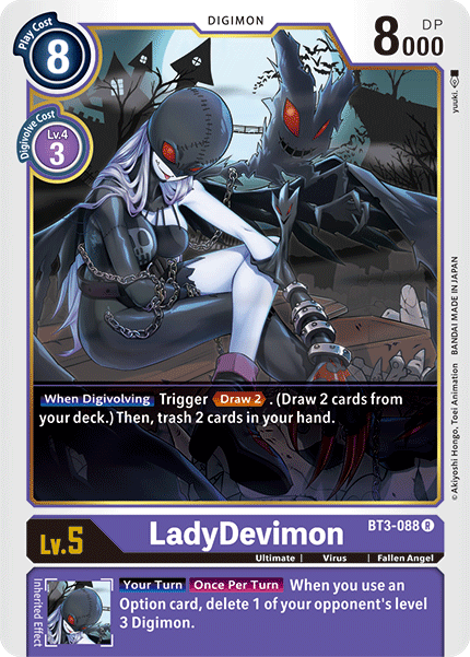 LadyDevimon [BT3-088] [Release Special Booster Ver.1.5] | The Time Vault CA