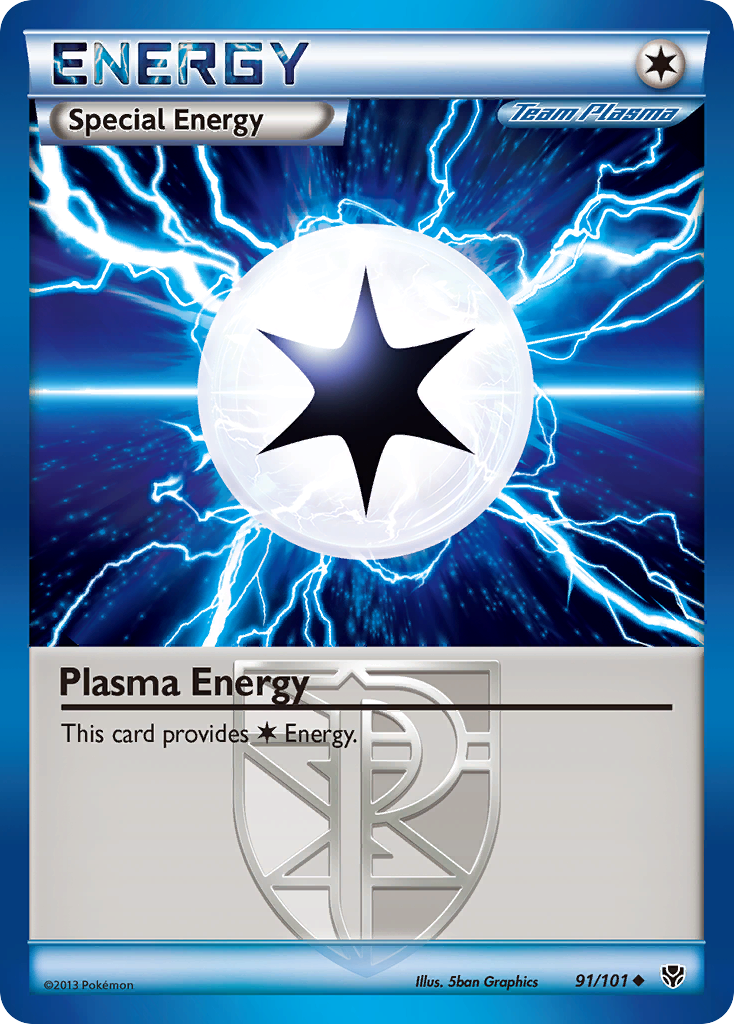 Plasma Energy (91/101) [Black & White: Plasma Blast] | The Time Vault CA