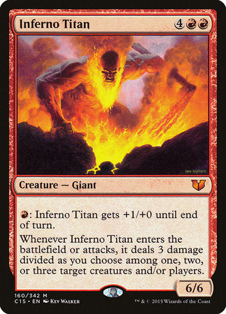 Inferno Titan [Commander 2015] | The Time Vault CA