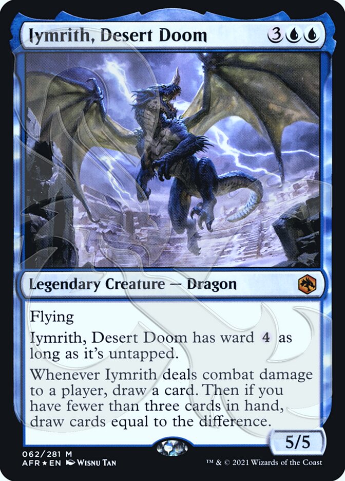 Iymrith, Desert Doom (Ampersand Promo) [Dungeons & Dragons: Adventures in the Forgotten Realms Promos] | The Time Vault CA