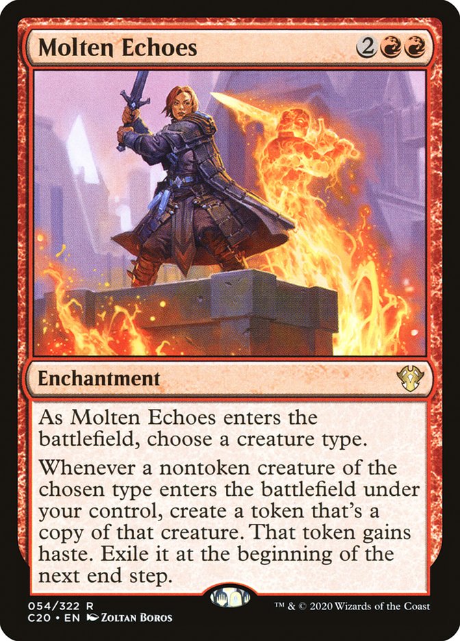 Molten Echoes [Commander 2020] | The Time Vault CA
