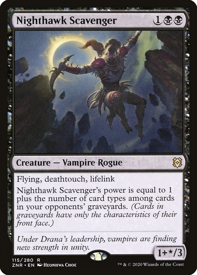 Nighthawk Scavenger [Zendikar Rising] | The Time Vault CA