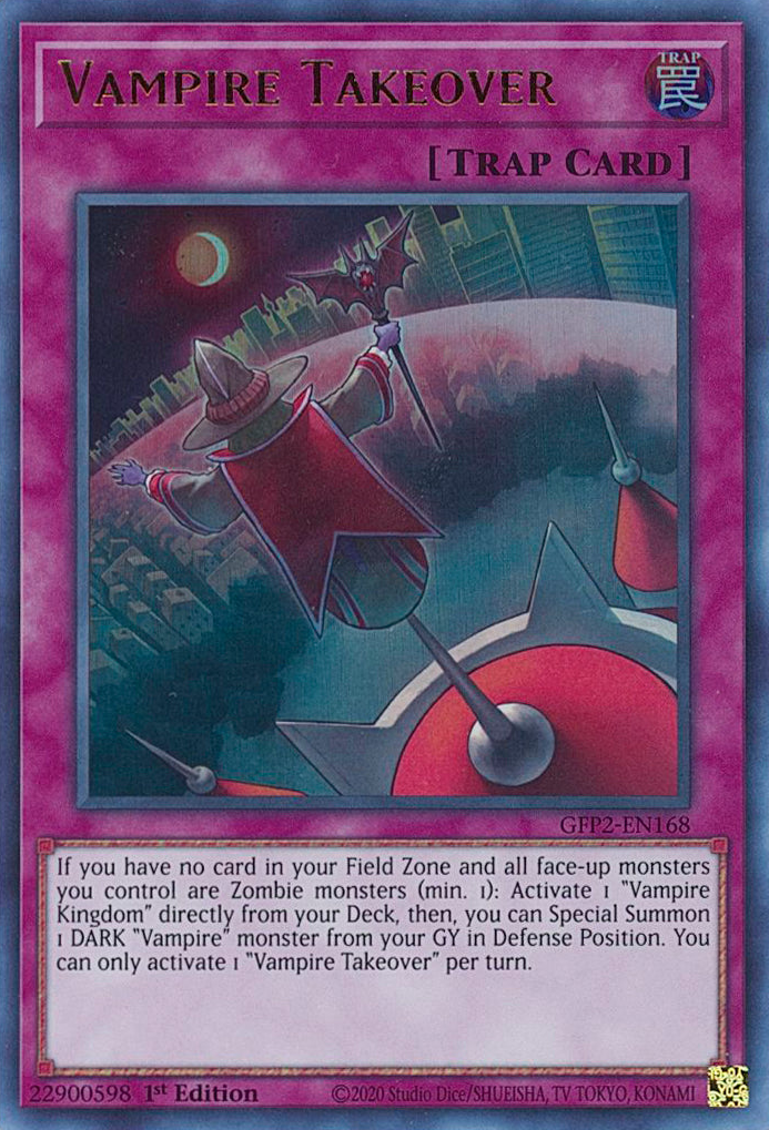 Vampire Takeover [GFP2-EN168] Ultra Rare | The Time Vault CA