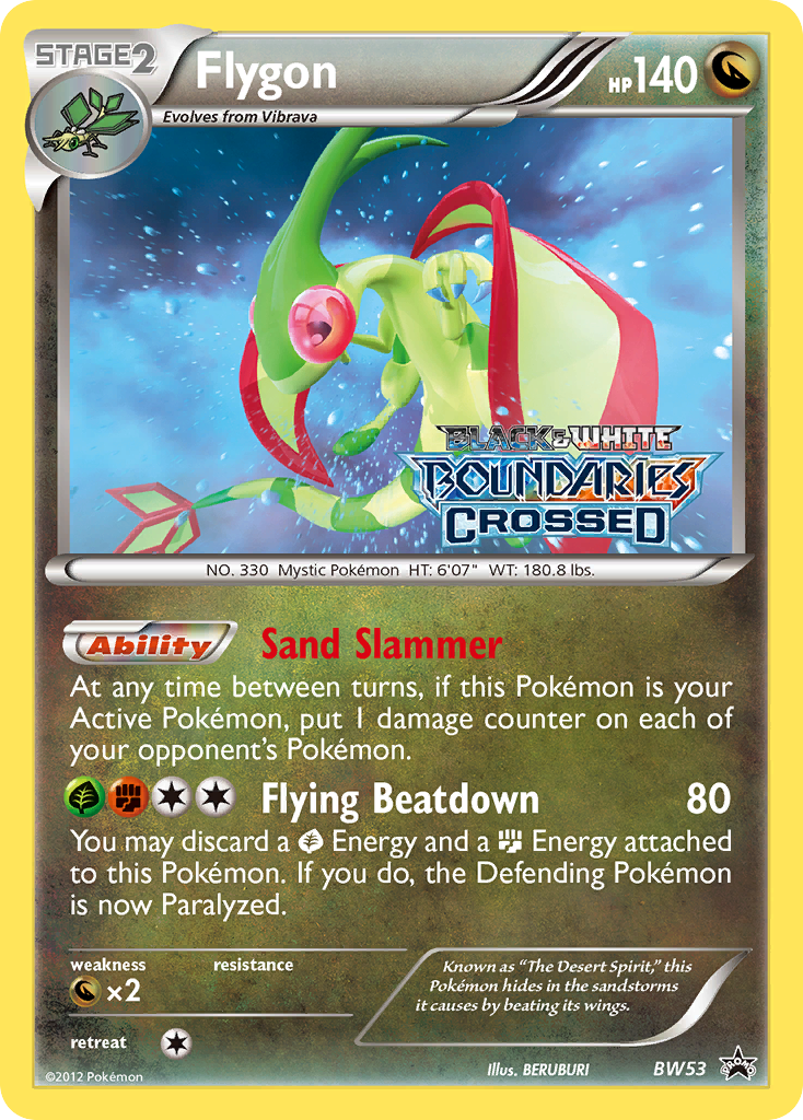 Flygon (BW53) [Black & White: Black Star Promos] | The Time Vault CA