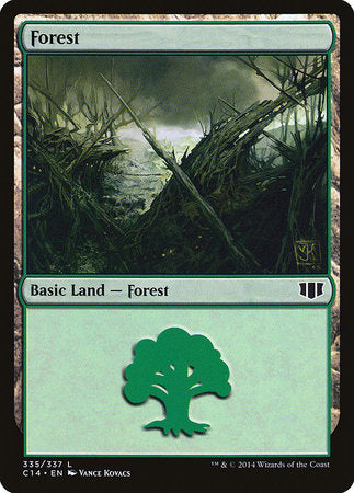 Forest (335) [Commander 2014] | The Time Vault CA
