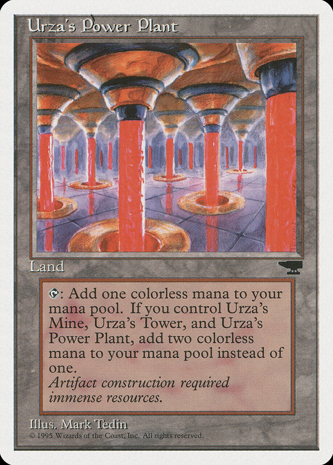 Urza's Power Plant (Red Columns) [Chronicles] | The Time Vault CA