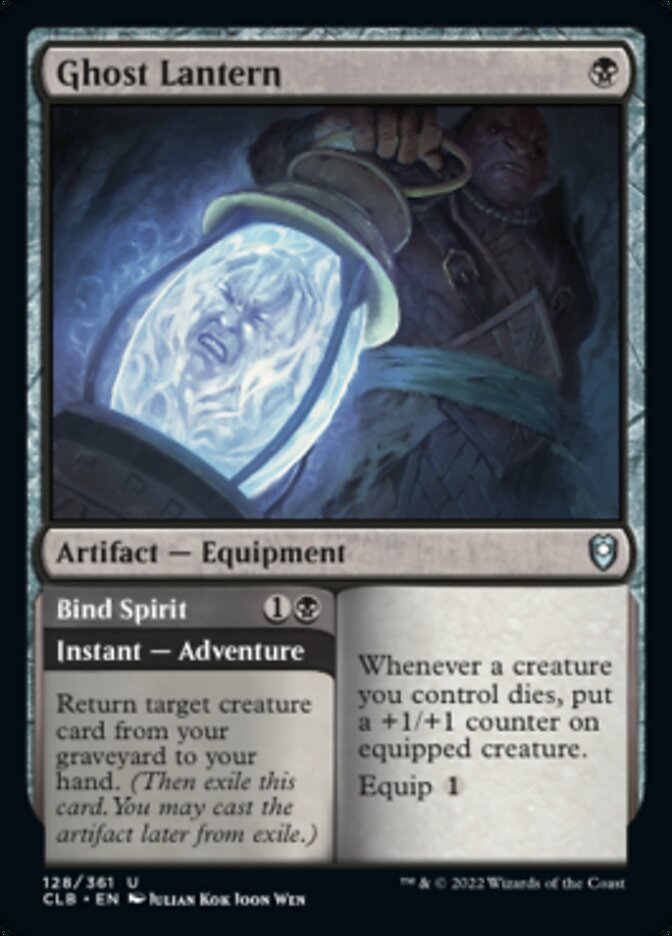 Ghost Lantern // Bind Spirit [Commander Legends: Battle for Baldur's Gate] | The Time Vault CA