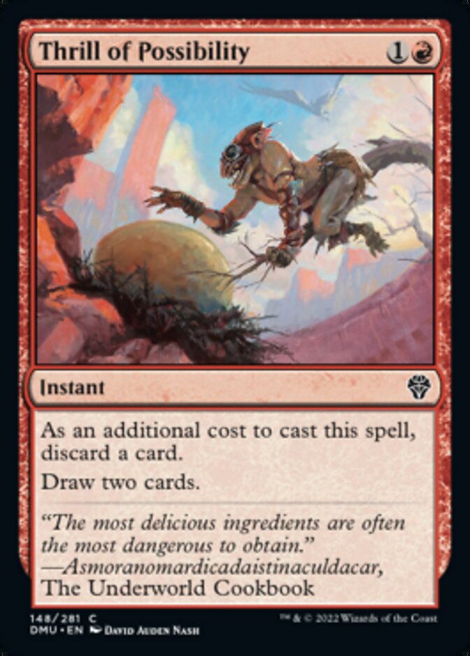 Thrill of Possibility [Dominaria United] | The Time Vault CA