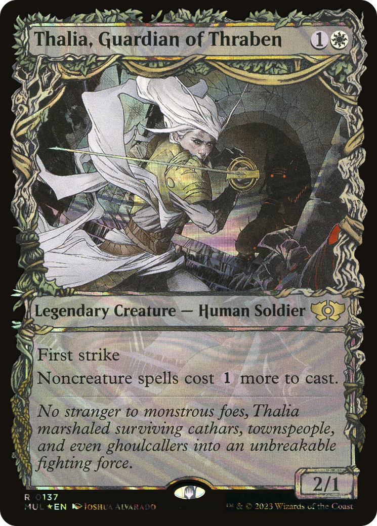 Thalia, Guardian of Thraben (Halo Foil) [Multiverse Legends] | The Time Vault CA