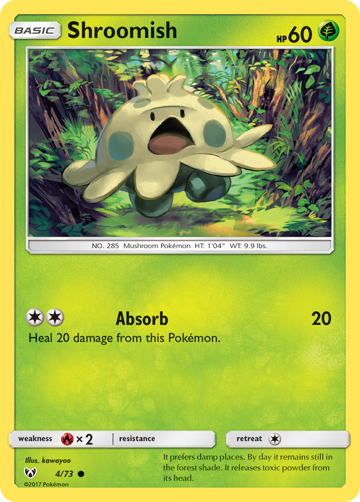 Shroomish (4/73) [Sun & Moon: Shining Legends] | The Time Vault CA