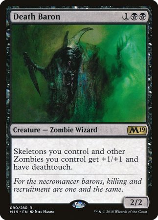 Death Baron [Core Set 2019] | The Time Vault CA