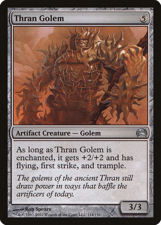 Thran Golem [Planechase 2012] | The Time Vault CA