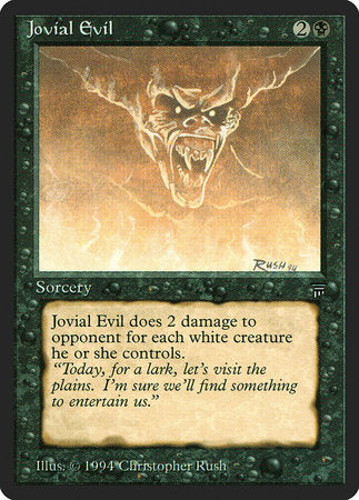 Jovial Evil [Legends] | The Time Vault CA
