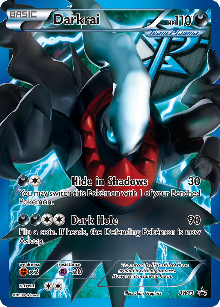 Darkrai (BW73) [Black & White: Black Star Promos] | The Time Vault CA