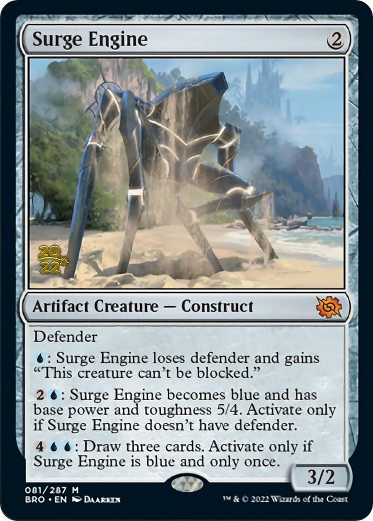 Surge Engine [The Brothers' War: Prerelease Promos] | The Time Vault CA