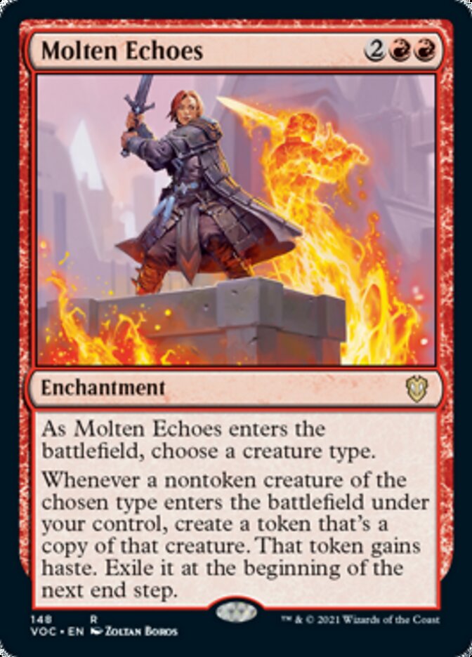 Molten Echoes [Innistrad: Crimson Vow Commander] | The Time Vault CA