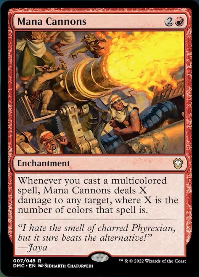 Mana Cannons [Dominaria United Commander] | The Time Vault CA