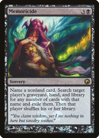 Memoricide [Scars of Mirrodin Promos] | The Time Vault CA