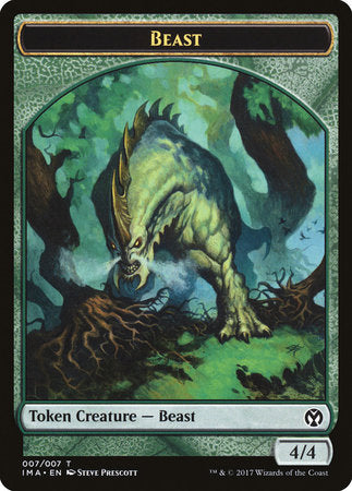 Beast Token (007) [Iconic Masters Tokens] | The Time Vault CA