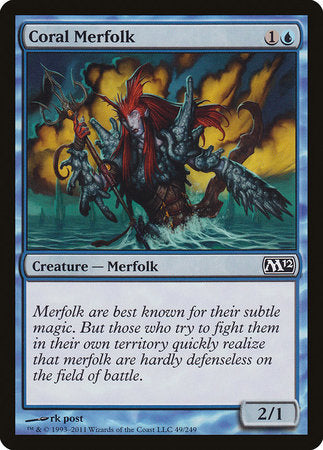 Coral Merfolk [Magic 2012] | The Time Vault CA