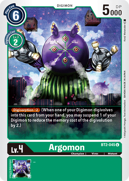 Argomon [BT2-045] [Release Special Booster Ver.1.5] | The Time Vault CA