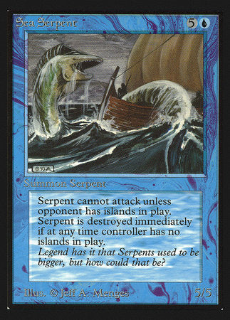 Sea Serpent (IE) [Intl. Collectors’ Edition] | The Time Vault CA