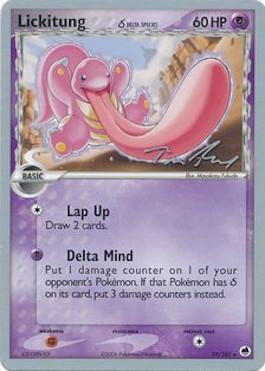 Lickitung (19/101) (Delta Species) (Legendary Ascent - Tom Roos) [World Championships 2007] | The Time Vault CA