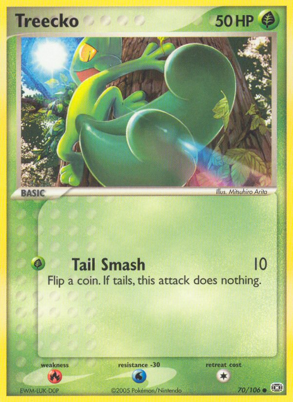 Treecko (70/106) [EX: Emerald] | The Time Vault CA