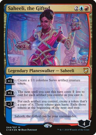 Saheeli, the Gifted [Commander 2018] | The Time Vault CA