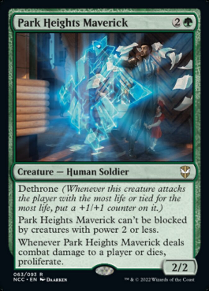 Park Heights Maverick [Streets of New Capenna Commander] | The Time Vault CA