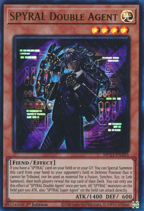 SPYRAL Double Agent [MP23-EN283] Ultra Rare | The Time Vault CA