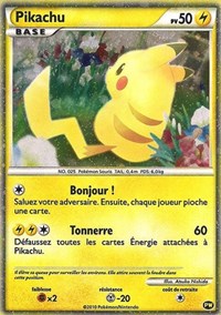 Pikachu (PW7) (French) [Pikachu World Collection Promos] | The Time Vault CA