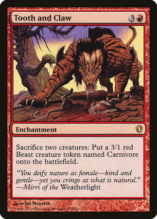 Tooth and Claw [Commander 2013] | The Time Vault CA