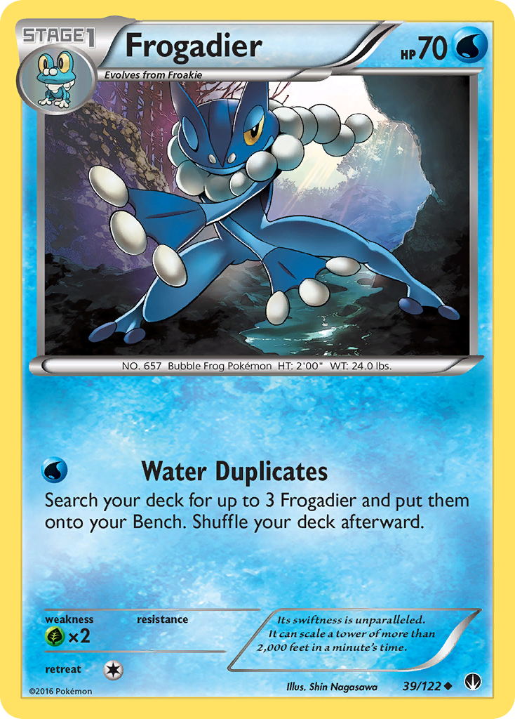 Frogadier (39/122) [XY: BREAKpoint] | The Time Vault CA