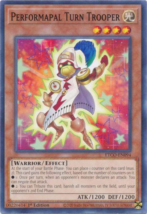 Performapal Turn Trooper [ETCO-EN094] Common | The Time Vault CA
