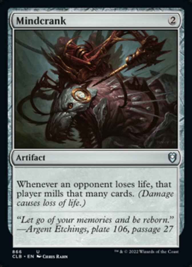Mindcrank [Commander Legends: Battle for Baldur's Gate] | The Time Vault CA