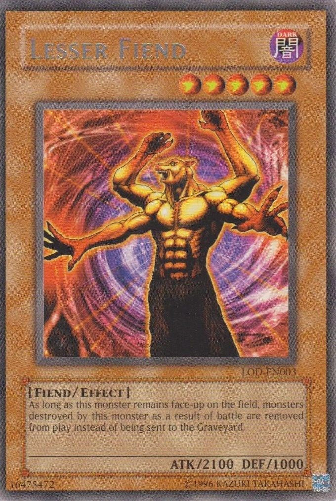 Lesser Fiend [LOD-EN003] Rare | The Time Vault CA