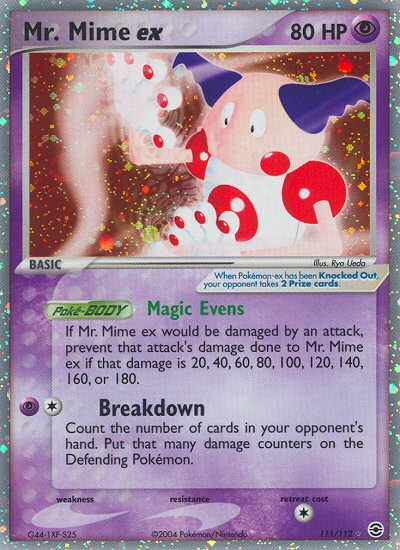 Mr. Mime ex (111/112) [EX: FireRed & LeafGreen] | The Time Vault CA