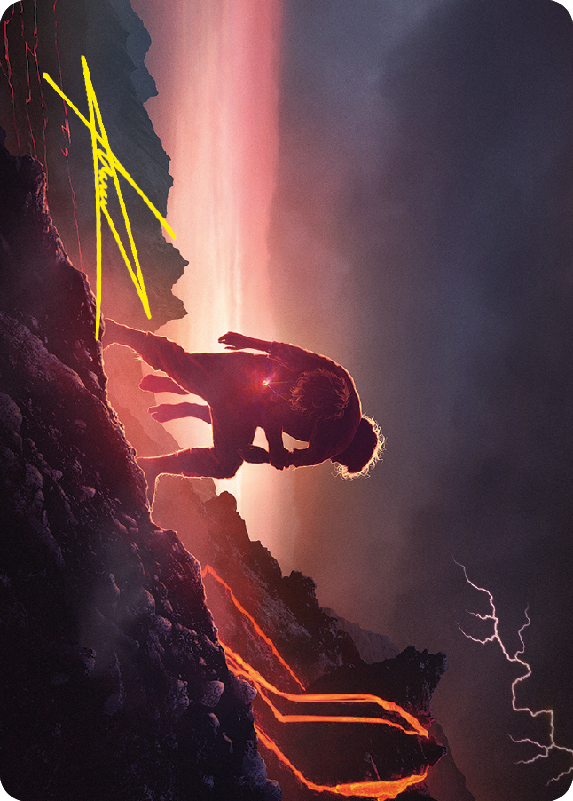 Samwise the Stouthearted Art Card (Gold-Stamped Signature) [The Lord of the Rings: Tales of Middle-earth Art Series] | The Time Vault CA