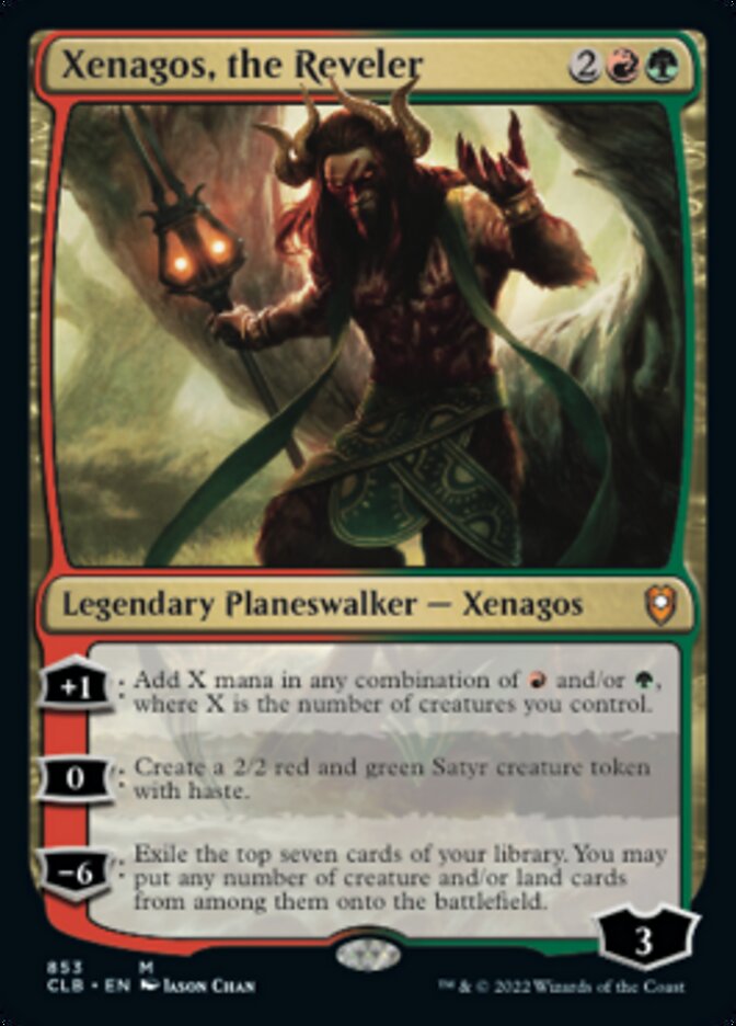 Xenagos, the Reveler [Commander Legends: Battle for Baldur's Gate] | The Time Vault CA