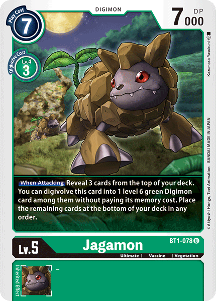 Jagamon [BT1-078] [Release Special Booster Ver.1.0] | The Time Vault CA